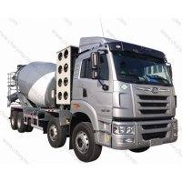 FAW J5P-V 8X4 CNG 380HP Concrete Mixer Truck 1200L Gas