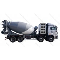 FAW J5P-V 8X4 CNG 380HP Concrete Mixer Truck 1200L Gas