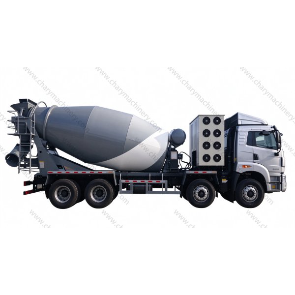 FAW J5P-V 8X4 CNG 380HP Concrete Mixer Truck 1200L Gas