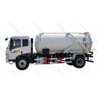 FAW J5K 4X2 10-12m³ Vacuum Sewage Suction Tank Truck