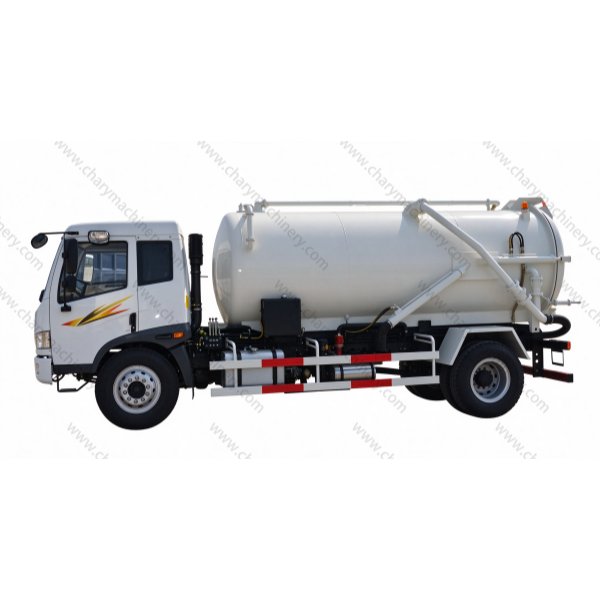 FAW J5K 4X2 10-12m³ Vacuum Sewage Suction Tank Truck