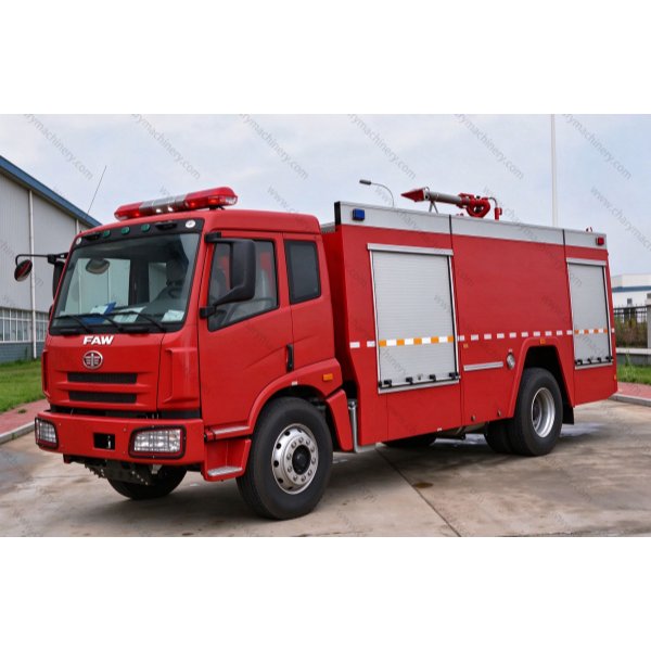 FAW 4X2 Water Foam Fire Engine 3000-5000L Firefighting Pumper Truck