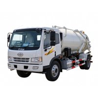 FAW J5K 4X2 10-12m³ Vacuum Sewage Suction Tank Truck