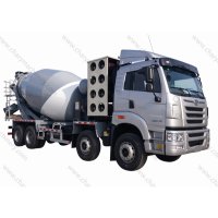 FAW J5P-V 8X4 CNG 380HP Concrete Mixer Truck 1200L Gas