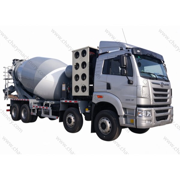 FAW J5P-V 8X4 CNG 380HP Concrete Mixer Truck 1200L Gas