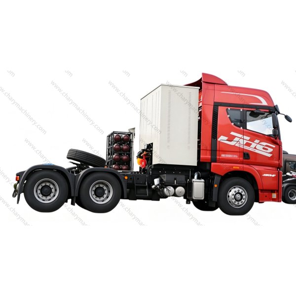 FAW JH6 6X4 CNG 430HP Tractor Truck 1200L Gas
