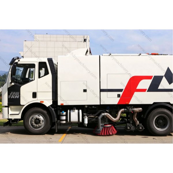FAW J6L 4X2 Road Sweeper Snow Cleaner Truck 420HP