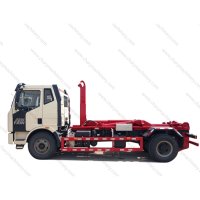 FAW J6P 4X2 Hook Arm Garbage Truck 