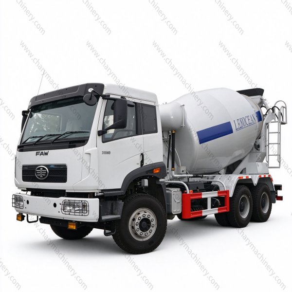 FAW New J5P 6×4 Concrete Mixer Truck for Construction