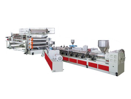 PVC sheet technology production line