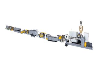 Heavy PET packing band production line