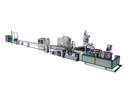Smart on line high speed thin-wall flat irrigation pipe production line