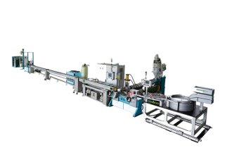 High speed thin-wall flat irrigation pipe production line
