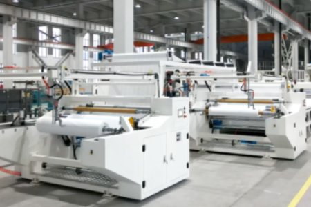 The 180+180 EVA/POE Solar Cell Plastic Film Production Line of Qingdao Xindacheng was started.