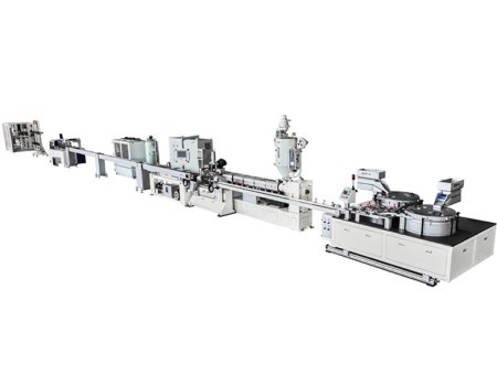 High speed internal flat dripper irrigation pipe production line