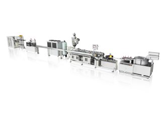 High speed thin-wall flat irrigation pipe extrusion line
