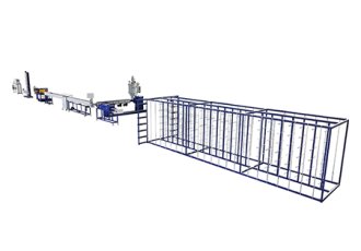 PP Fiber strapping band extrusion machine