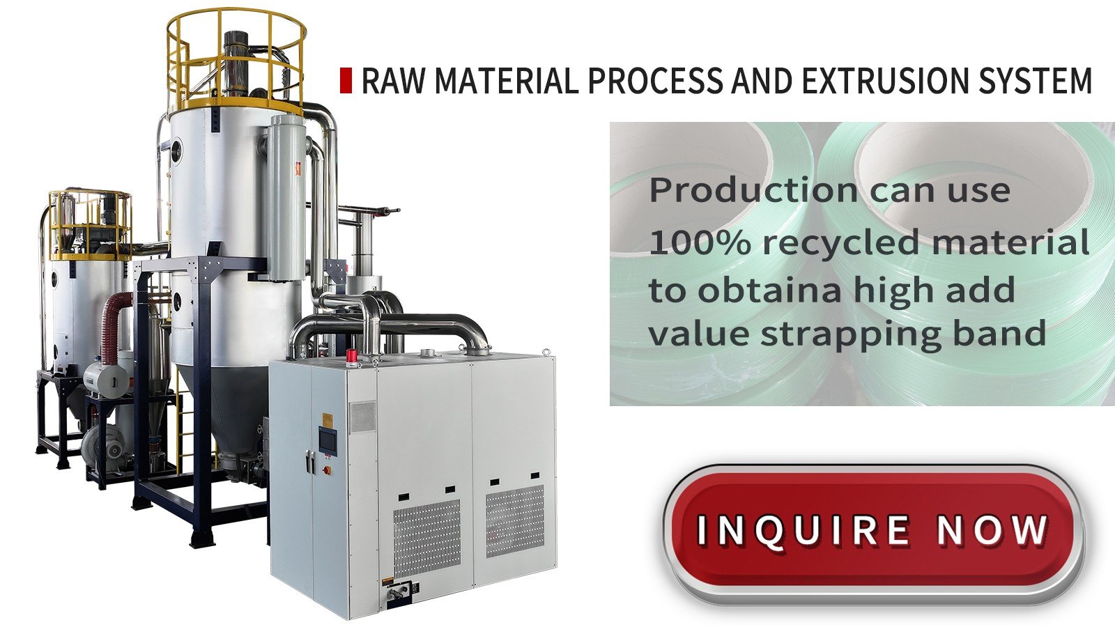 raw material process and extrusion system inquire now