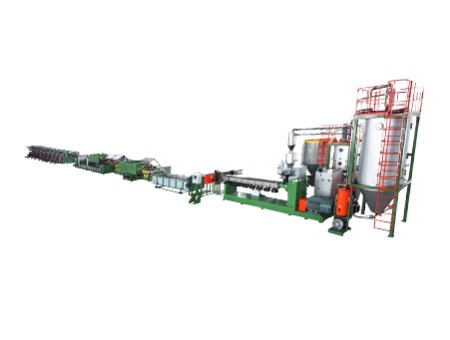 PET strapping extrusion line