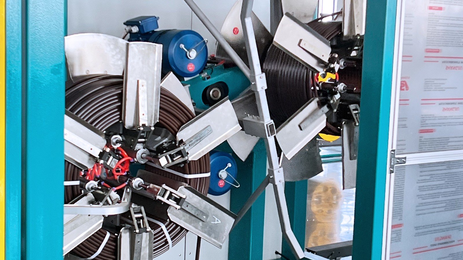 irrigation pipe winder