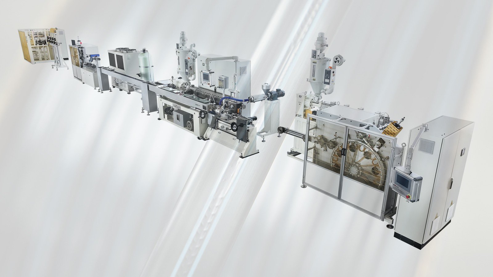 Set up a T-tape drip irrigation pipe production line