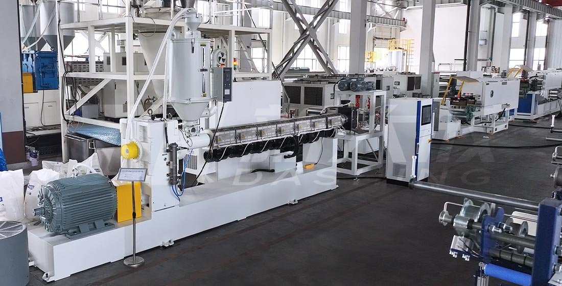 PP strap production line for packaging