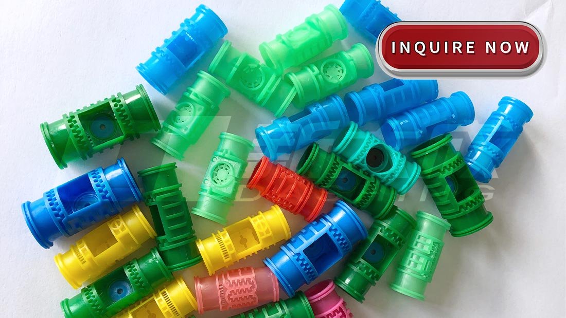 Cylinder drip emitter for irrigation pipe