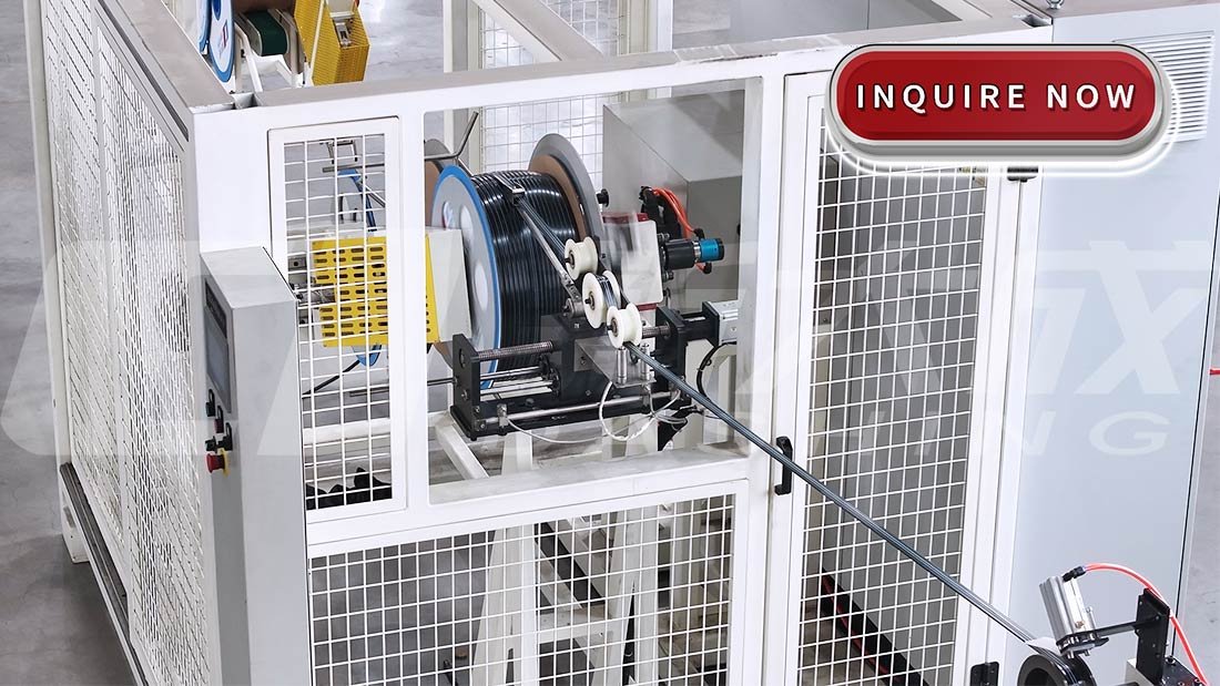 Upgrade of drip irrigation tape winding machine equipment