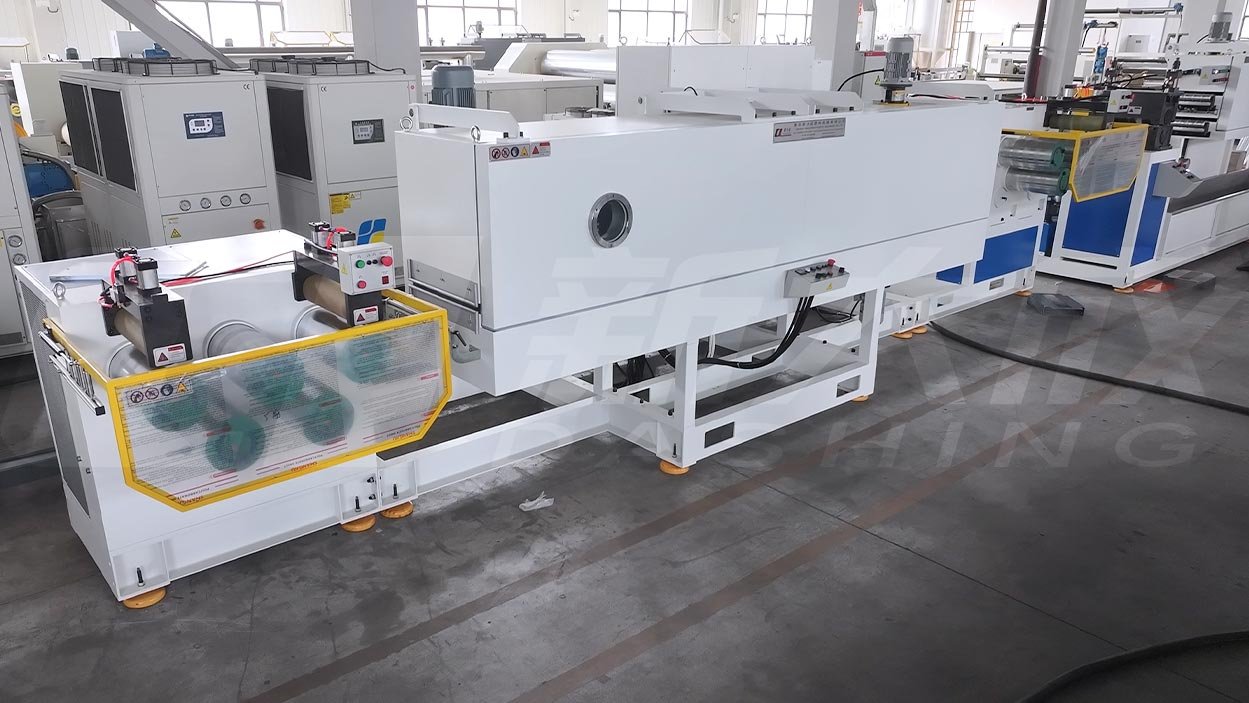 PP strap manufacturing process from extrusion to winding