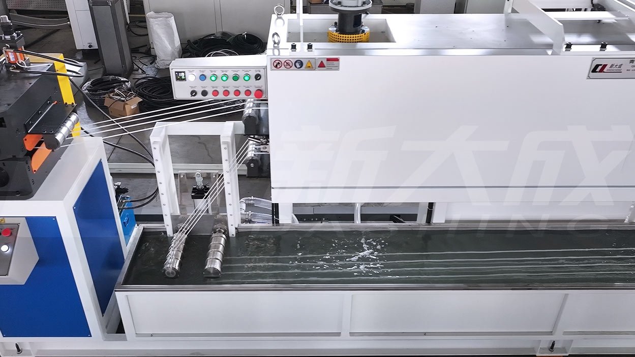 PP strapping production line for industrial packaging