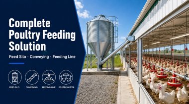 Complete Poultry Farm Feeding Solution: From Feed Silo to Automatic Feeding Line