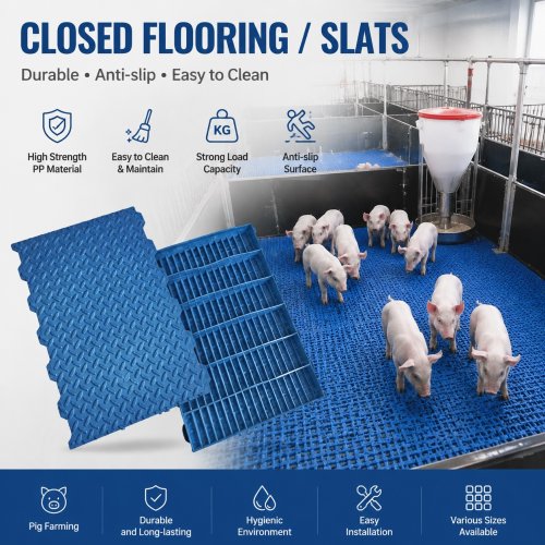 Closed Flooring Slats for Pig Farm Flooring System