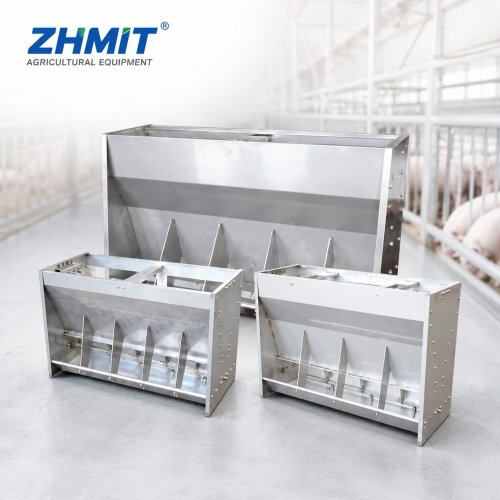 Box Trough for Pig Feeding System