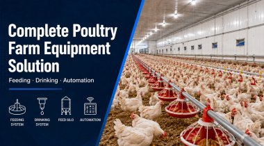 Complete Poultry Farm Equipment Solution: Feeding, Drinking and Automation