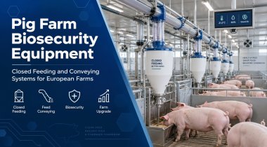 Pig Farm Biosecurity Equipment: Closed Feeding and Conveying Systems for European Farms