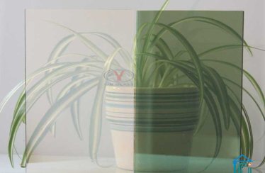 Dark Green Reflective Glass