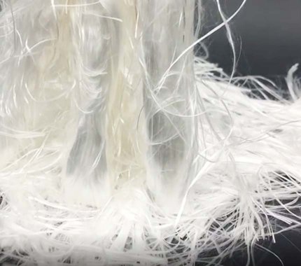 Fibra de vidrio de sílice con alto contenido de grapas cortadas para esterilla de agujas