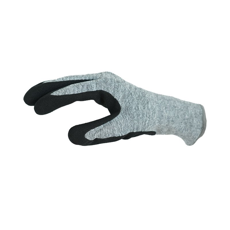 1112 Soft nylon nitrile sandy anti slip palm work gloves-126
