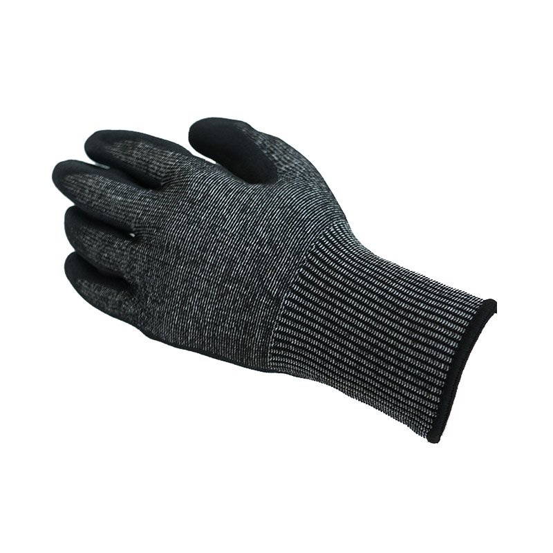 13G HIGH PERFORMANCE CUT RESISTANT A5 NITRILE SANDY COATED PROTECTIVE WORK GLOVES -218
