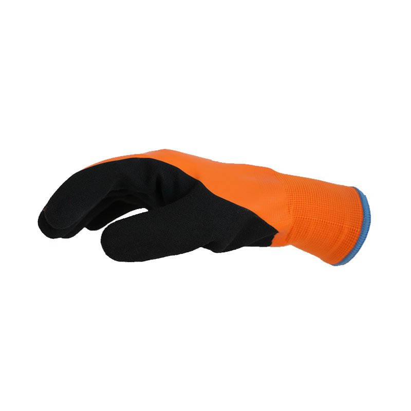15G LATEX SHELL AND 10G FLEECE LINER THERMAL WORK GLOVES-202