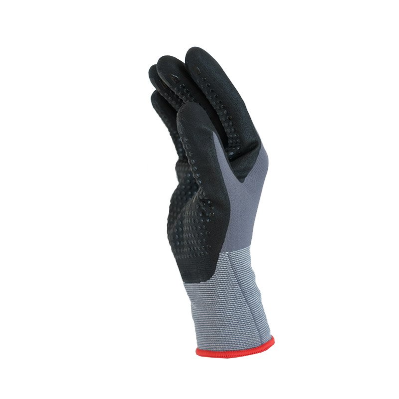 101D Nitrile foam coating with dots on the palm work gloves-292
