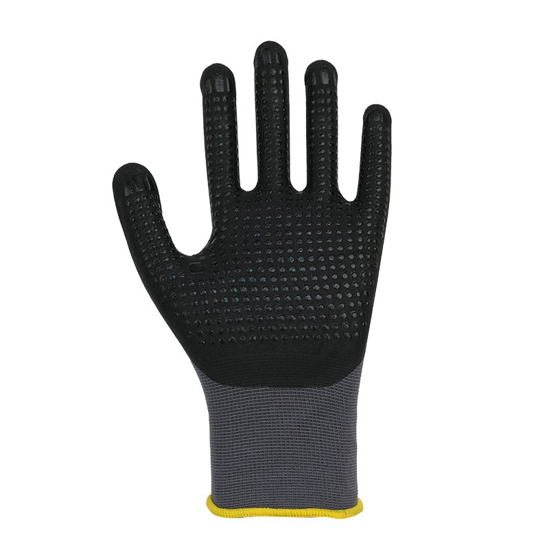 1102D-1 Dotted 3/4 dipping oil resistance glove-496
