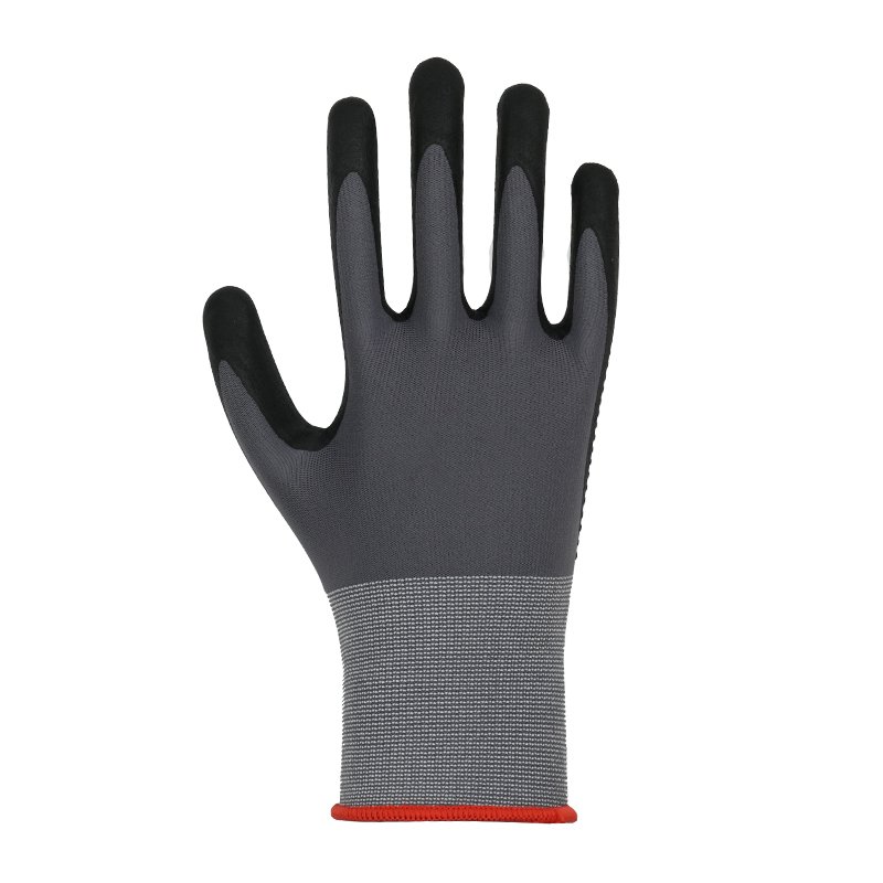 Nitrile foam with dots comfort grip ultra light work gloves -530