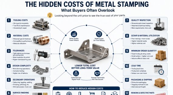 The Hidden Costs of Metal Stamping: What Buyers Often Overlook