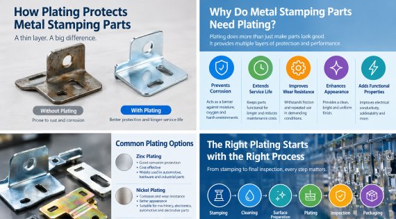 How Plating Protects Metal Stamping Parts