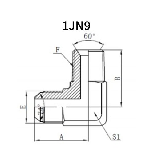 90°JIC Male*NPT Male