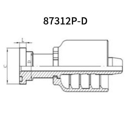 SAE Flange 3000psi  