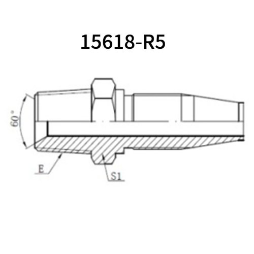 NPT 60° Male