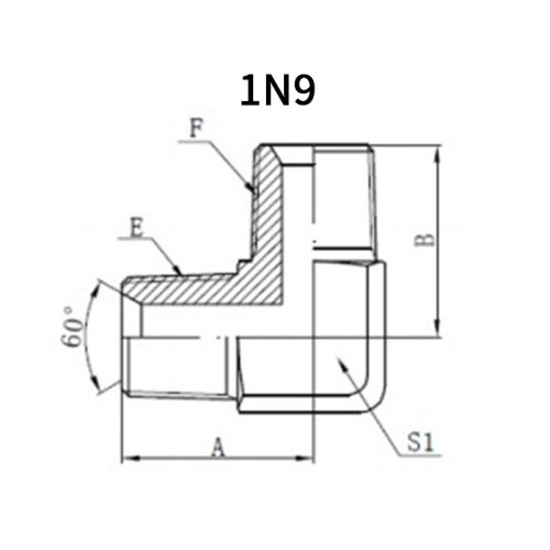90° NPT Male*NPT Male