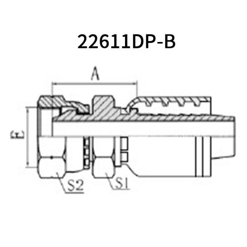 BSP Female  60° Double Hex